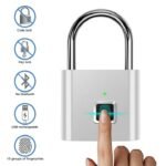 Smart Fingerprint Padlock – USB Rechargeable Portable Anti-Theft Lock - Image 2