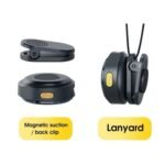 SX21 Type-C 2.4G Smart Clip-On Wireless Microphone with Charging Case - Image 2