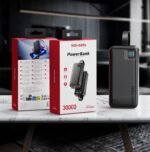 Ven-Dens VD-PB062 50000mAh Power Bank – Digital Display with Built-in Type-C & Lightning Cables - Image 3