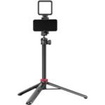 ULANZI MT-44 Extendable Phone Tripod Selfie Stick – 2-in-1 Vlogging Tripod with Bluetooth Remote