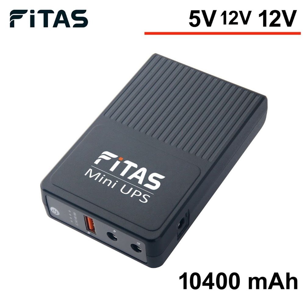 product-1-113 FiTAS TM55 DC Mini UPS (10400mAh) - Image 1