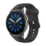 Haylou Solar Lite 2 smartwatch featuring a round face and a black strap