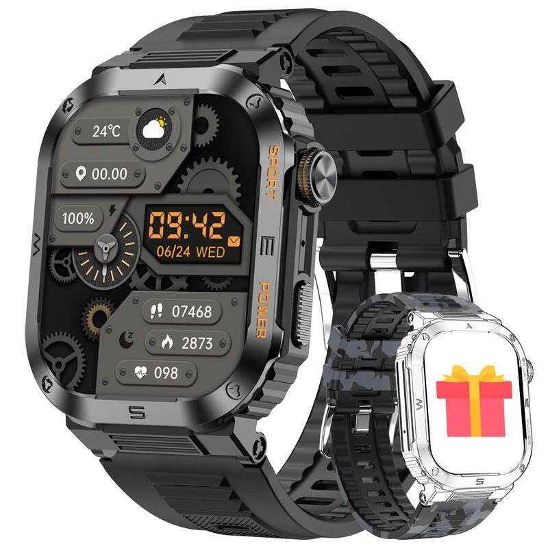 product-1-133 Colmi P76 Smartwatch With Bluetooth Calling and 1.96 Inch Display - Image 1