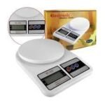 The image shows an SF-400 Electronic Kitchen Scale box