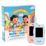 Video W.alkie T.alkies for Kids, Handheld 2 Pack Rechargeable Video Intercom Kids W.alkies T.alkies, Indoor Outdoor Toys