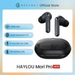 HAYLOU Mori Plus Hybrid ANC True Wireless Earbuds (Model: T016, Black) - Image 2