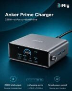 Anker Prime 250W GaN USB-C Charging Station (6-Port with LCD Display & Smart Control, Model A2345) - Image 2