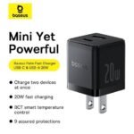 Baseus Palm Fast Charger 1C EU 30W - Image 2