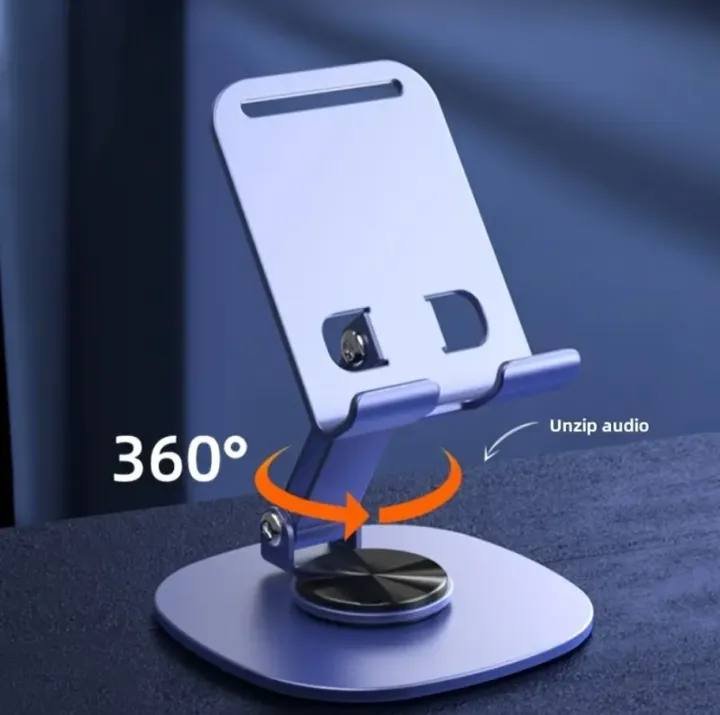 product-1-289 360 Rotating Metal Aluminum Alloy Phone Holder Stand L-388 - Image 1