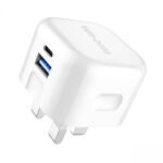 Dual Port QC 3.0 + PD 20w Fast Charger Wall Plug