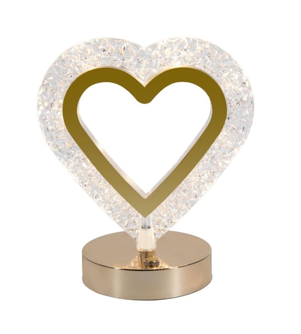 product-1-60 Heart - shaped crystal table lamp - Image 1