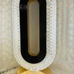 Zero - shape crystal table lamp