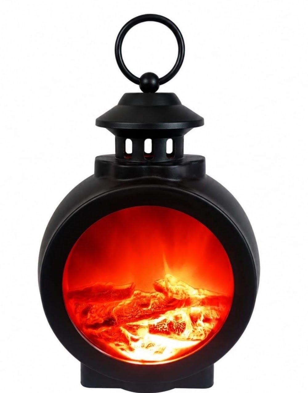 product-1-66 Plastic Led Fire place Decorative Lantern Lamp - Image 1