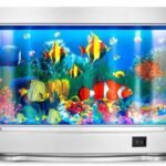 Led fish tank lamp sea view fish