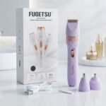 Fugetsu 3-in-1 Rechargeable Women's Razor and Eyebrow Trimmer - Image 2