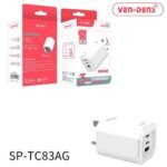 Ven-Dens Model VD-TA001, a 25W PD fast-charging travel adapter - Image 2